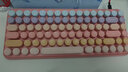 B.O.W航世 K608静音充电无线键盘鼠标套装 笔记本台式电脑办公家用便携无线键鼠 甜心粉 渐变-无线键盘 充电版 实拍图