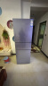 海尔（Haier）冰箱312升家用三门风冷无霜一级能效双变频净味除菌变温干湿分储玻璃面板BCD-312WFCM 晒单实拍图