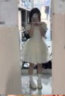 亿梵莎（YIFANSHA）连衣裙子夏天女装2024夏季新款小个子纯欲风收腰显瘦在逃公主短裙 白色 均码（可备注码数） 晒单实拍图
