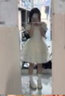 亿梵莎（YIFANSHA）连衣裙子夏天女装2024夏季新款小个子纯欲风收腰显瘦在逃公主短裙 白色 均码（可备注码数） 实拍图