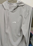 贵人鸟防晒服男女冰丝防晒指数UPF50+防晒衣情侣款 银灰色【男款】 L  实拍图