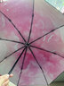 红叶（Hong Ye） 红叶伞upf50+遮阳伞折叠雨伞黑胶防晒防紫外线太阳伞晴雨两用伞 梦幻 实拍图
