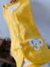 舒贝怡儿童马甲纯棉两面穿婴儿衣服小坎肩男女童背心马夹上衣 黄色66CM 晒单实拍图