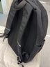 L&M中学生书包男高中生大学生双肩包韩版休闲旅行电脑背包耐磨牛津布 黑色加大版 实拍图
