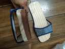 新款 木屐 男女款 木拖鞋夏季 居家浴室干爽平底凉拖鞋 蓝色男款 44 实拍图