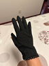 欧伊莱米女士夏季防晒手套棉质舒适透气提花蕾丝面料开车骑行户外防护薄款百搭冰丝手套全指短款清凉袖套 黑色 实拍图