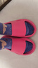 朴西2025新款凉拖鞋女夏季浴室洗澡防滑情侣软底家居室内男EVA不臭脚 树莓红 【夏日透气潮拖】 39-40 实拍图