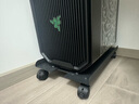 台式电脑主机托架可调节可移动机箱底座支架带插排置物架子带轮 冷轧钢加厚伸缩 50*26*7cm 实拍图