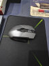 英菲克（INPHIC）PM6二代 无线鼠标可充电轻音办公人体工学 电量显示 电脑台式笔记本2.4G通用便携 灰 实拍图