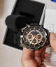 米亚达男士手表全自动机械风格防水手表夜光多功能送男友礼物2024新款潮 黑壳白面【送原装皮带+天使礼盒】 43mm 实拍图