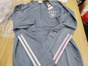 凯日虎（KAIRIHU） 足球训练服长袖德国足球服套装男比赛队服秋冬阿根廷球衣跑步服 2601#德国灰光板带队徽 XL码(170-175)cm 实拍图