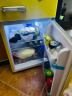 德姆勒（DEMULLER）复古冰箱小型大容量家用租房电冰箱 化妆品静音强劲网红冰箱冷藏冷冻节能 BCD-118麦黄 实拍图