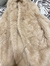 nasawassup皮毛一体仿狐狸毛皮草时髦外套女冬季长款宽松毛茸茸加厚毛毛大衣 卡棕色（冬款）不掉毛 加绒加厚 S 90-125斤 实拍图