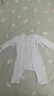 婧麒婴儿衣服夏季薄款新生宝宝提花连体衣纯棉空调服爬服夏装单件 小鲸鱼蓝 66cm 实拍图