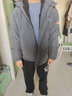 帛米图加厚假两件连帽棉服男冬季潮流学生棉衣棉袄子面包服外套男装衣服 南极 WT08灰色 XL 实拍图