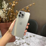 韵宁 【全包镜头膜硬壳】高级感超薄透明电镀适用iphone手机壳苹果保护壳简约风新款防摔轻奢高档款 远峰蓝【进口高品质，不掉漆】 iPhone15ProMax 实拍图