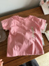 无印良品（MUJI） 婴童 圆领短袖T恤 童装打底衫儿童 CC23HA4S 粉红色 90/52A 晒单实拍图
