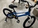 优贝（RoyalBaby）儿童自行车男女童车 宝宝脚踏车山地车 6岁-9岁 表演车18寸 蓝色 实拍图