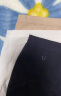 ubras【50S纯棉】莱卡女士内裤中腰抗菌裆3条 黑色+白色+瓷肌M 实拍图