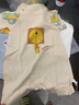 wua·wua婴儿衣服夏季薄款连体衣纯棉新生儿外出爬服宝宝短袖睡衣空调房 片印马戏团（肩扣套头） 80cm （适合9-12个月 16-20斤） 实拍图