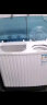 荣事达（Royalstar）洗衣机 10公斤双筒家用双缸半自动双桶洗衣机大容量甩干机 以旧换新 白色 RP10030J 晒单实拍图