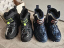 JEEP吉普儿童雪地靴冬季加绒加厚大棉棉鞋男童秋冬马丁靴 黑色35 实拍图