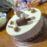 元祖（GANSO）8号元梦丝巧冰淇淋蛋糕900g x梦龙联名生日蛋糕动物奶油同城配送 晒单实拍图