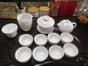 静瓷斋德化白瓷羊脂玉功夫茶具套装家用客厅泡茶办公室会客简约茶杯 描金-西施壶套装(有言杯) 13头 实拍图
