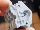 SUPER MAKER纵横下沉式dlp3d打印机光固化树脂工业级高精度商用家用桌面塑雕珠宝牙科学校航天手办建筑模型 DLP-DN200 2K投影光机下沉式3d打印机 实拍图