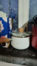 康佳（KONKA）搪瓷奶锅不粘辅食锅家用泡面锅小煮锅热奶锅燃气电磁炉通用16cm 实拍图