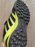 回力童鞋儿童足球鞋2026春季新款男童碎钉软底防滑训练鞋学生运动鞋 黑荧光绿 32 内长约21.1cm 实拍图