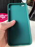果不凡 适用苹果6splus手机壳磨砂iphone6/6splus保护套简约镜头全包防摔液态硅胶软壳 【暗夜绿】-磨砂防指纹 苹果6P/6SPlus 5.5寸 实拍图