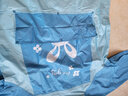 天堂伞天堂背囊式可爱卡通柔软无味儿童带书包位学生雨披男女儿童雨衣 蓝色 XXXXL（适合身高150以上） 实拍图