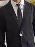 唐号垫肩西服外套男学院风春秋季痞帅学生高级感小西装DK制服套装班服 四件套/西服+白长衬衫+西裤+领带 L 实拍图