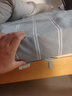 POKALEN泰国乳胶床垫 原装进口天然有机橡胶垫双人席梦思床垫 尺寸可定制 7.5cm厚—100D适中偏硬 150*200cm（配天丝床套） 实拍图