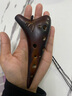 风雅陶笛（FENG YA OCARINA） 熏烧生漆12孔高音C调  十二孔SC陶笛 熏烧SC【娇小可人、声音似鸟鸣】 实拍图