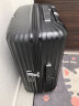 新秀丽（Samsonite）行李箱时尚竖条纹拉杆箱旅行箱黑色20英寸登机箱GU9*09001 实拍图