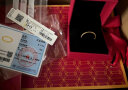 中国黄金（CHINA GOLD）古法素圈黄金戒指女999足金情侣对戒三生三世指环新年礼物送女友 【古法】10号 0.5g 实拍图