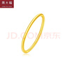 周大福素圈婚嫁黄金戒指足金首饰(工费:120计价)F220488新年礼物 12号 足金 约1.35g 实拍图