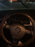适用于大众朗逸方向盘套真皮速腾宝来高尔夫7迈腾捷达途岳探岳途观L凌渡帕萨特polo新桑塔纳途昂把套 D型-黑色红线【升级款】 实拍图