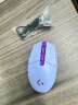 罗技（G）G304 LIGHTSPEED 无线鼠标 游戏电竞鼠标轻质便携 绝地求生英雄联盟吃鸡宏编程 【G304+鼠标垫】紫色 实拍图