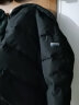 特步（XTEP） 特步羽绒服女2022冬季新款加厚保暖运动外套立领棉服 正黑色 XL 晒单实拍图