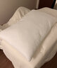 网易严选羽丝绒枕头枕芯松软高弹杜邦羽绒棉五星级酒店抗菌阻螨 【A类全棉抗菌】立高款-850g 牛奶白  1只装 实拍图