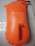 浪姿跟屁虫 L-902 可储物可水中通话游泳装备浮漂跟屁虫游泳包可装衣物 桔色 均码 实拍图