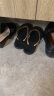 迪卡侬拖鞋女夏款人字拖外穿防滑懒人鞋黑色金边款37.5_女款-4030974 晒单实拍图