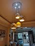 飞稳 北欧餐厅灯四头创意个性led餐吊灯餐厅吊灯后现代简约吊灯具灯饰 灵感 28W三色变光 实拍图