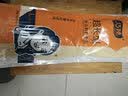 巧姨加长款一体植绒橡胶手套加绒加厚乳胶防水耐用洗碗洗衣服厨房家用 45cm加长不加绒[3双]本色 L大码 实拍图