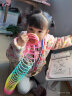 美澌嘉儿童玩具彩虹圈伸缩圈弹簧圈弹力圈叠叠乐玩具实色圈儿童节日礼物 实拍图