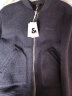 杰克·琼斯（JACK&JONES）男装毛呢外套男短款格子大衣冬季黑色夹克男士立领高端呢子外套 墨蓝DEEP WELL 185/104A/XL 晒单实拍图