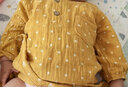 G.duck纯棉连体衣婴儿衣服新生儿春秋季宝宝秋装套装睡衣0夏季3薄款6女1 向日葵色 五星 80 9-12月身高75-84cm 实拍图
